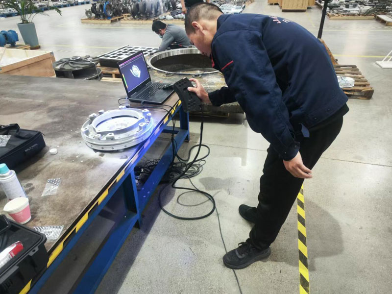3D -laserskaneerimine pumba ruumiosade jaoks