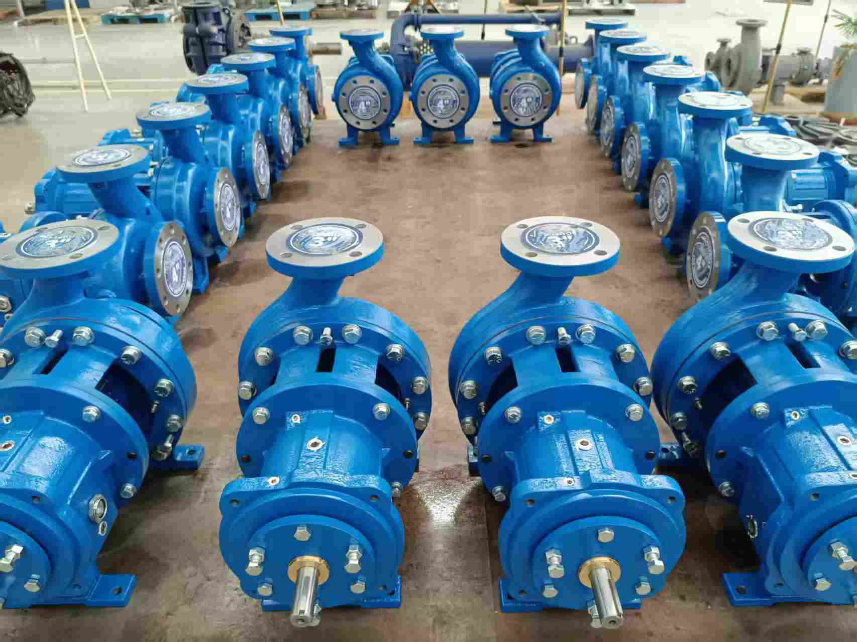 20 keemilise protsessi pumba edukas tarnimine ja peatne tarnimine Euroopa kliendile