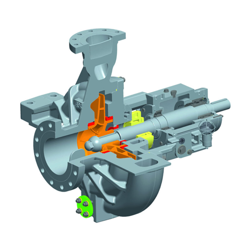 API 610 protsessipumba tüüp OH2